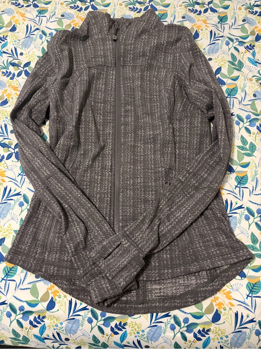 lululemon athletica Charcoal Heather Full-Zip Jacket